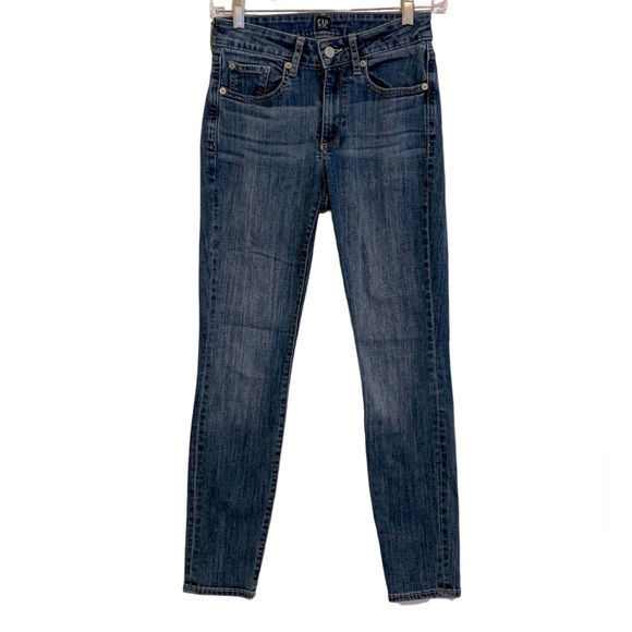GAP Denim - Gap Women’s Mid-Rise Curvy True Skinny Jeans Size 26 Regular